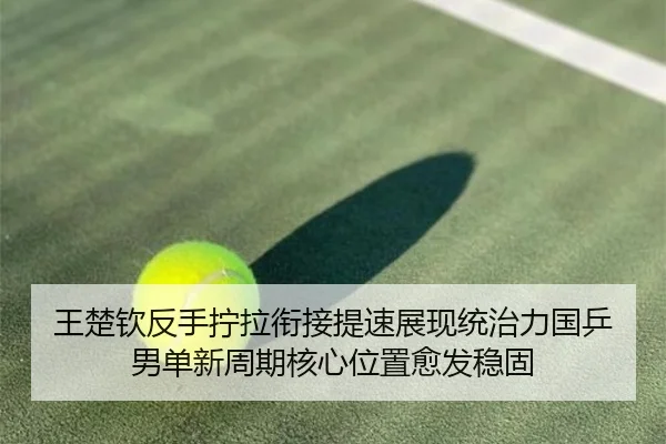 王楚钦反手拧拉衔接提速展现统治力国乒男单新周期核心位置愈发稳固
